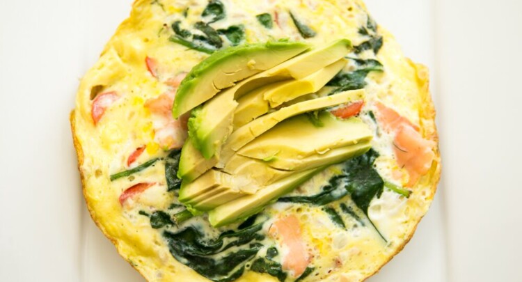 SALMON FRITTATA